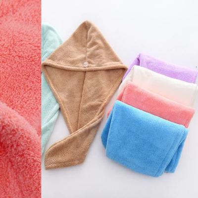 China Wholesale QUICK DRY Quick Dry Shower Spa Towel Hair Turban Microfiber Head Wrap For Girl Women for sale