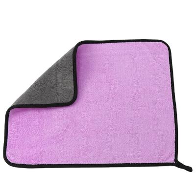 China Wholesale High Quality Sustainable Car Wash Sponge Microfiber Cleaning Cloths Car Care Towel for sale