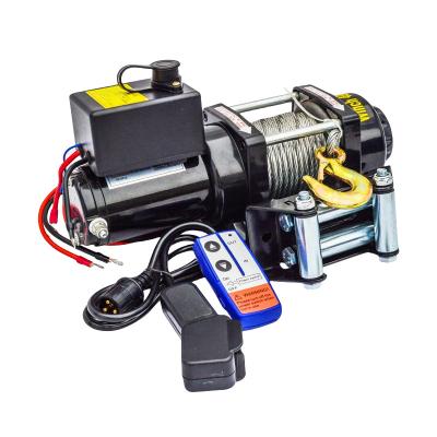 China AUTO Online Wholesale 4500LB Series Wound Motor 12V Small Electric Winch For Sale for sale