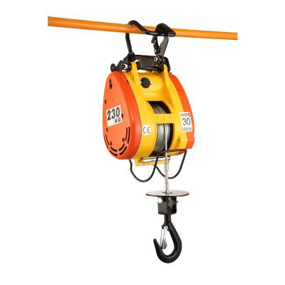 China Lifting Goods High speed 19 m/min 220v single phase electric hoist 160kg for sale