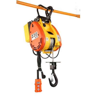 China Lifting Goods Mini Lifting Hoist,220V Hoist Electrical 500 KG 60M Mini Electric Hoist for sale