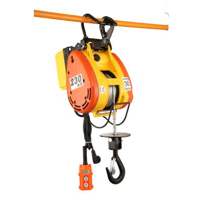 China Lifting Goods xiaojingang electric hoist for mall household small 220V heavy lifting for sale