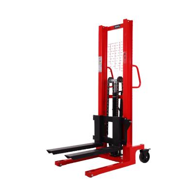 China Hotels 1000/1500/2000kg electric forklift Factory Price Electric stacker truck pallet lift stacker capacity in warehouse for sale