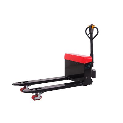 China Hotels 3 ton off road solid rubber wheel fast charging Lithium battery electric pallet truck for sale