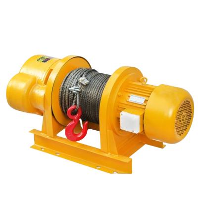 China Construction Hoist 2T 3T 5T Heavy-Duty Winch Hoist Lift Construction Hoist Wireless Remote Control Electric Hoist Winch for sale