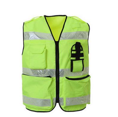 China Safety Reflective Reflective Safty Vest Jackets Seat Belt Reflective Vest for sale