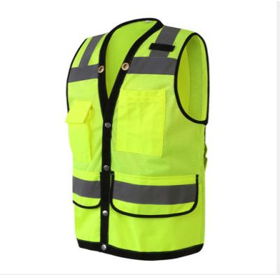 China Reflective Reflective Vest Reflective Vest Can Print Traffic Safety Vest Hygiene Reflective Clothing for sale