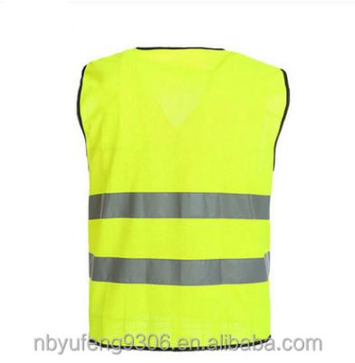 China Custom High Visibility Reflective Safety Vest Destruction Work Shirts Hi Viz With Pocket Vest for sale