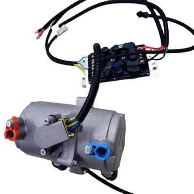 China Hot Selling Air Conditioner DC 12v Air Conditioner Compressor For Universal Type Cars Automotive Electric AC Compressor for sale