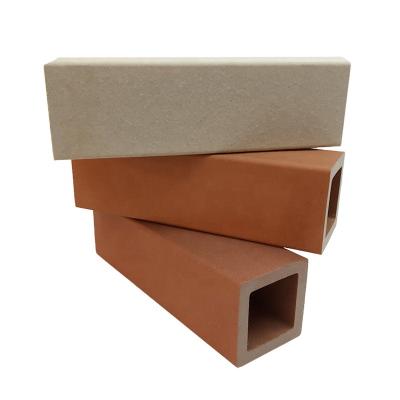 China Facade Construction Material Exterior Environmental Terracotta Clay Pipes for sale