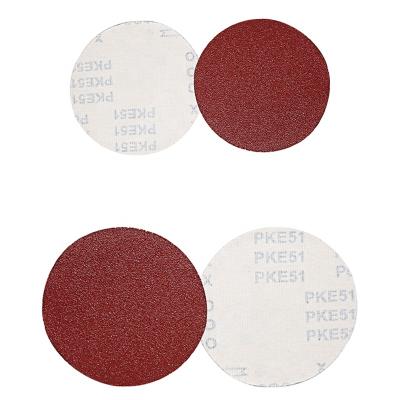 China Material and velvet PKE disc sandpaper wooden dry grinding PKE back sandpaper for sale