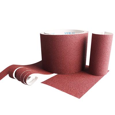 China Emery Abrasive Cloth Roll TJ113 Soft Cloth Sand Grinding Paper Roll 85mx100mm Used Backing Abrasive Sand Soft Cloth Rolls for sale