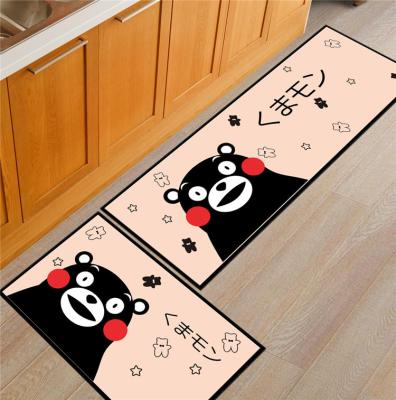 China High Quality Waterproof Custom Design Printed Waterproof Floor Mat Mat For Door for sale