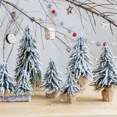 China Christmas Decoration Supplies High Quality Ins Style Christmas Tree Flock Snow Pine For Christmas Decoration Supplies for sale