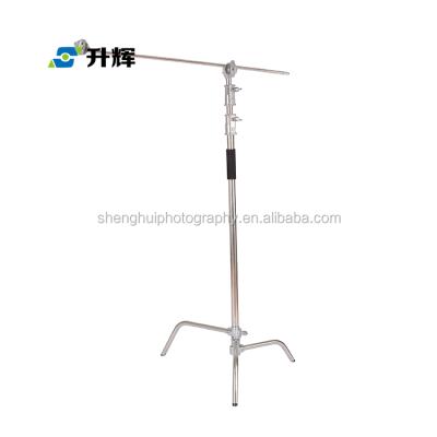 China Light Studio Photo Equipment Light Stand 3.3M Pro Compact Light C-Bracket C-Stand For Outdoor Photography for sale