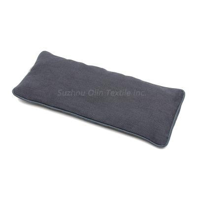 China Anti-Bacteria Yoga Eye Rest Aromatherapy Eye Pillow Lavender Flower Linen Crystal Chips Filling Hot Cold Peppermint for sale