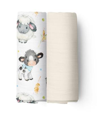 China 30%cotton70%bamboo Oeko-Tex 100 Certificate 100% Organic Cotton Muslin Baby Wrap Blankets for sale