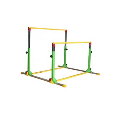 China Durable Adjustable Kids Gym Uneven Bars Gymnastics Training Equipment for sale