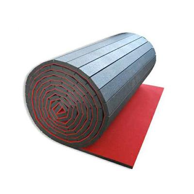 China Factory Outlet Non-Slip Flex Floor Mat PVC And XPE Foam Roll Gym Mats Judo Tatami Mat for sale