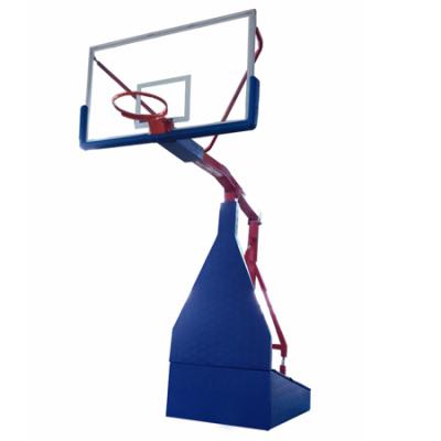 China Cheap Tempered Glass Forming Portable Basketball Backstops Hoop for sale