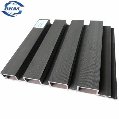 China Modern wood grain Wpc wall panel designs decorative exterior wall coextrusion wall panel wpc for sale