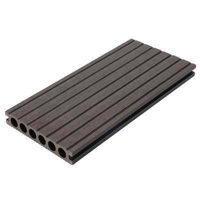 China Wholesale Modern Hot Sale Wpc Eco-friendly Wood Plastic Composite Board Outdoor Decking Flooring Deck for sale