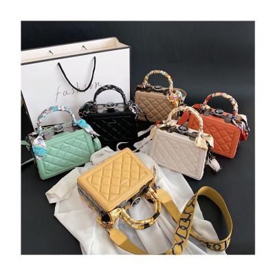 China New Korea NATIONAL Style Handbags Hot Sale Women Box Lady Purse Handbags for sale