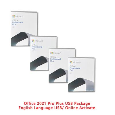 China Office 2021 Professional Plus /Office 2021 Pro Plus USB Full Package English Can Reinstall Latest Product Office Supply for sale