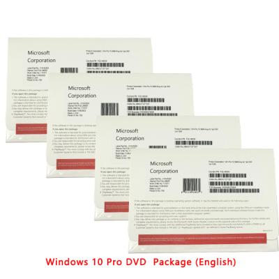 China windows 10 pro oem full language version full dvd package 6 months warranty W10 for sale