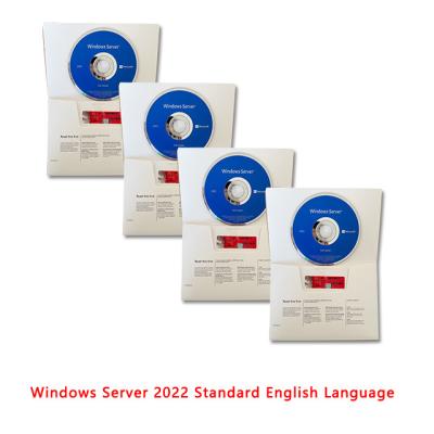 China Windows Server 2022 2022 Full Package OEM DVD Standard Free Shipping English DHL Win STD Windows Server 2022 for sale