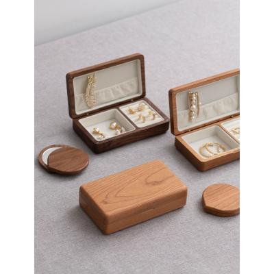 China Luxury High Quality Solid Wood Jewelry Box Jewelry Storage OEM Jewelry Storage Box for sale