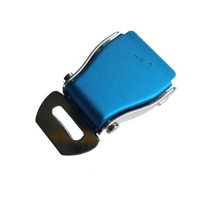 China 2 Inch Male Seat Belt Buckle And Fashion Seat Belt Buckle With Blue Color Oxidation for sale