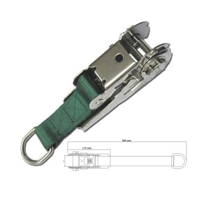 China Ratchet Buckle Stainless Steel Ratchet Strap With D Ring Of Swimming Pool Accessories for sale