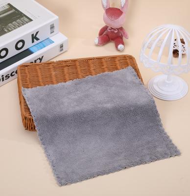 China The sustainable cleaning cloth 30*30 microfiber home kichen the bathroom car dust microfiber cloth in the bul; k for sale