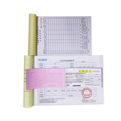 China Invoices Sunkey NCR A4 Carbonless Copy Listing Paper Custom Printing Continuous Ream in 1-3 Ply Sheets for Invoice Book for sale