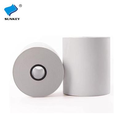 China POS System Sunkey 60GSM BPA Free Factory Maker 80x80 Heat Sensitive Paper Rolls The Cash Register Paper for sale