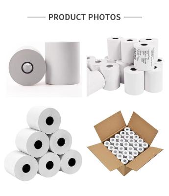 China On POS Printer Thermal Paper Roll 80*80mm/57*40mm Cash Register ATM POS Bank Thermal Paper Paper Roll for sale