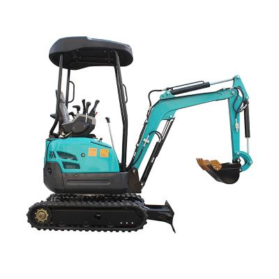 China Farm Construction Garden Used 1ton Crawler Mini Excavator With EPA Euro V Emission Engine for sale