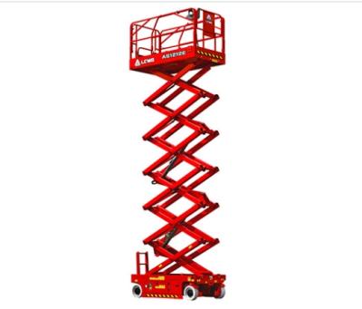 China LGMG Hotels 14m (46ft) Scissor Lift Elevating Work Platforms Aerial Work Equipment AS1212E (AS4046E) for sale