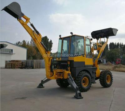 China Best of China backhoe loader, backhoe loader WZ15-10, front loader and backhoe 16/90-16 for sale