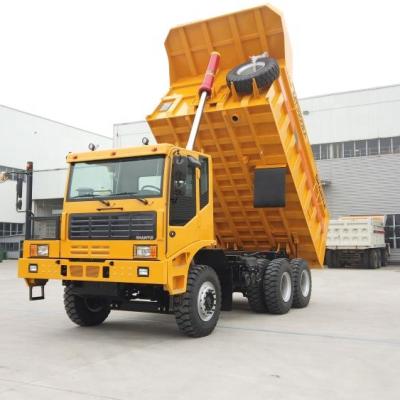 China Mining Dump Truck 90 Ton SK95-C1 Filled With 63 Ton 35CBM Mining Truck > 50T for sale