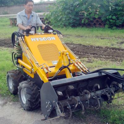 China mini skid steer loader with mulcher for sale HY380 for sale