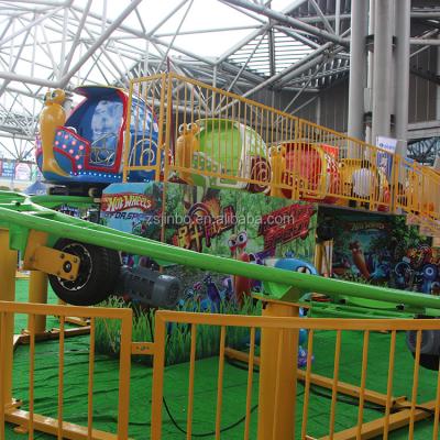 China Attractive Glass Fairground Kids Amusement Park Kid Animal Roller Coaster Lovely For Sale for sale