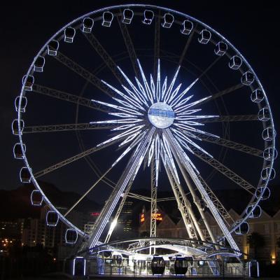 China Jinbo amusement park rides manufacturer direct tall ferris wheel skywheel 30m/42m/50m/65m/88m tall ferris wheel ride for sale 746p/hour for sale