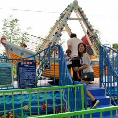 China FRP& Theme Amusement Steel Park Rides Pirate Ship Ride For Kiddie Entertainment Used Fun Children Ride for sale