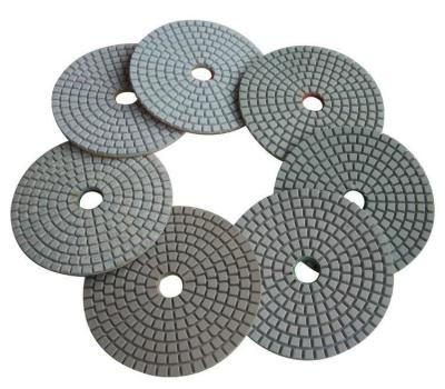 China 125mm Diamond Stone Polishing Dry Polishing Pad for sale