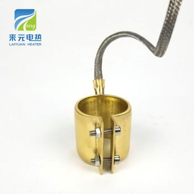 China Machinery Repair Shops 42x50mm 110v 250w Band Nozzle Brass Sealed Heater For Plastic Extruders for sale