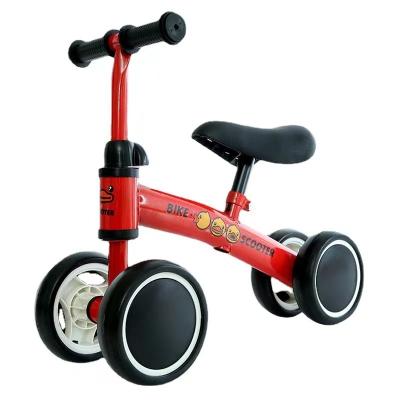 China Hard Wholesale China Metal Red Baby Push Bike Running Car Bikes Kids Balance Bike for Sale for sale