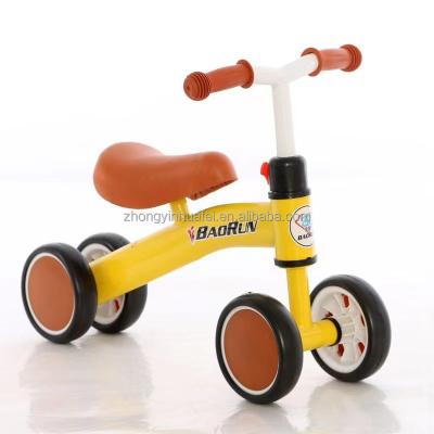 China Hard High Quality Plastic 4 wheel children exercise bike mini kids running bike balance trike for sale