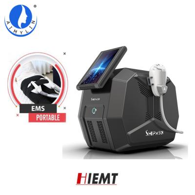 China 2021 weight loss product EMS hiemt 4 handles trending cellulite loss / portable hiemt EMS pro machine for sale